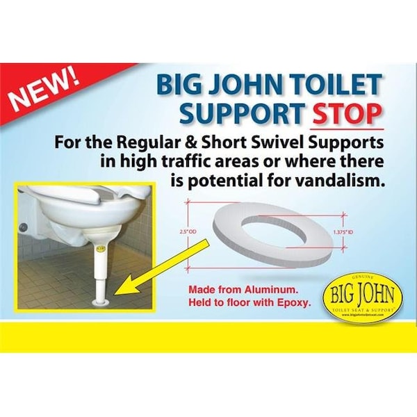 Big John Big John Products 1SS Toilet Support Stop 1SS - main